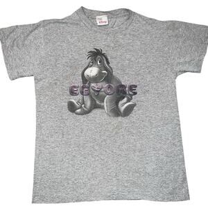 Vintage Disney Eeyore T Shirt Size small Gray Disney World